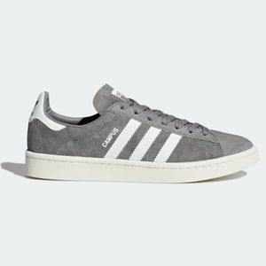 NEW adidas Campus grey/white Sneakers M8.5